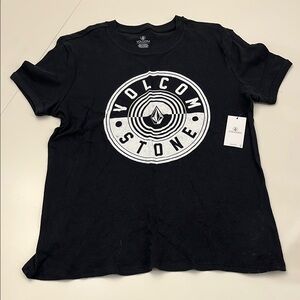 Volcom Short Sleeve Tee Shirt. Black. Medium. Brand New with Tags!!